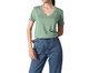 Camiseta Pima Gola V Feminina Verde Oliva, green | WestwingNow