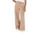 Calça Wide Leg Moletom Flanelado Feminina Bege Camel, beige | WestwingNow