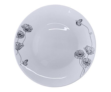 Prato Para Sobremesa Ivory - 19X1,6X19X19cm | Westwing