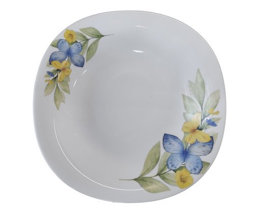 Prato Fundo Cerulea - 21,5X4X21,5X21,5cm, white | WestwingNow