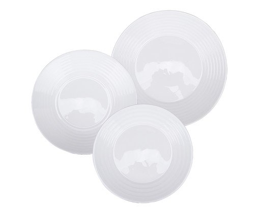 Prato Raso Sphere - 26,7X2,5X26,7X26,7cm, white | WestwingNow