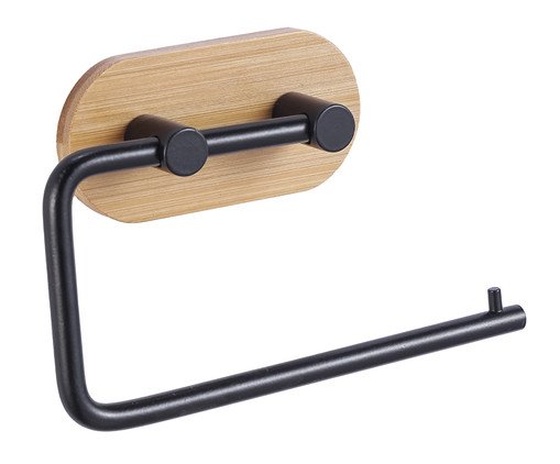 Porta-Papel Higiênico Hook - 9,5X3,5X15,5cm, black | WestwingNow