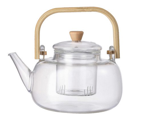 Chaleira Com Punho de Bambu Infuso - 1L, multicolor | WestwingNow