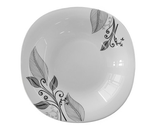 Prato Fundo Sienna - 21,5X4X21,5X21,5cm, white | WestwingNow