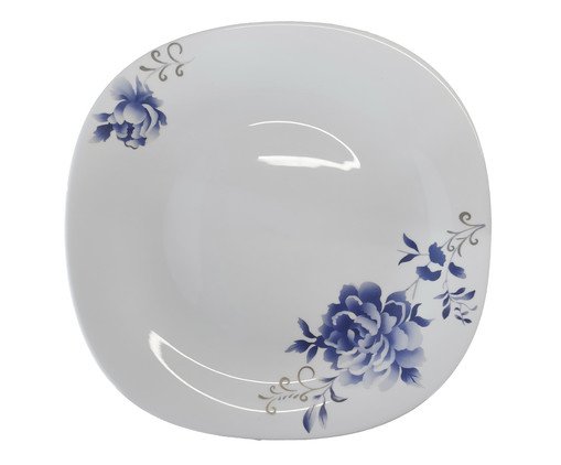 Prato Raso Aurora - 26X2,5X26X26cm, white | WestwingNow