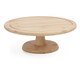 Prato Para Bolo de Bambu Com Pé - 29X10,3X29X29cm, Natural | WestwingNow