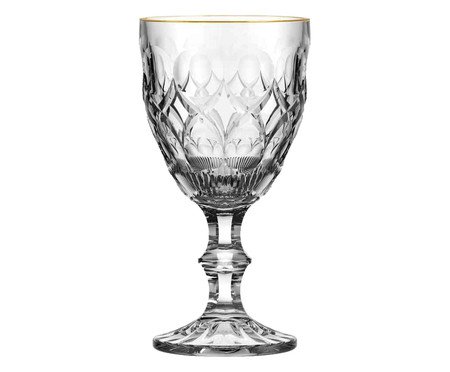 Taça Madrid Fio de Ouro - 320ml | Westwing