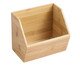 Caixa de Armazenamento de Bambu Hub - 15,7X12,5X17,8cm, Natural | WestwingNow