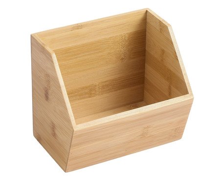 Caixa de Armazenamento de Bambu Hub - 15,7X12,5X17,8cm | Westwing
