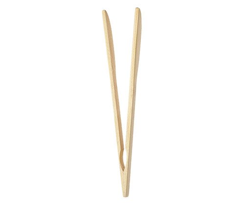 Pinça Culinária de Bambu Pure - 6,5X2,4X30cm, Natural | WestwingNow