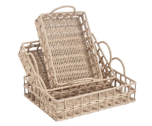 Cesto Maroa - 26X8X35cm, Natural | WestwingNow