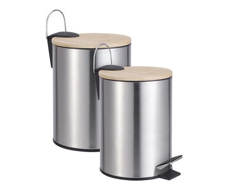 Lixeira Radius Inox - 5L | Westwing