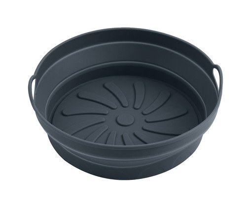 Forma de Silicone Para Air Fryer Flexa - 20,3X7X20,3cm, grey | WestwingNow