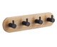 Suporte Multiuso Com Ganchos Hook - 4,7X3,8X19cm, black | WestwingNow
