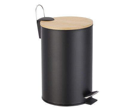 Lixeira Radius Preto - 9L | Westwing