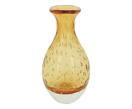 Vaso Ignis Âmbar - 10X20X10cm | Westwing