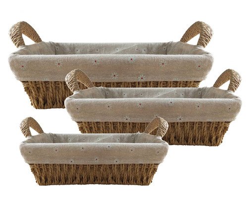 Bandejas Acafate - 18X8X24cm, Natural | WestwingNow