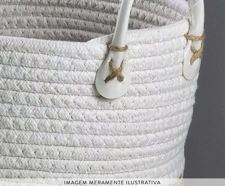 Cestos Philippe Branco - 36X40X36X36cm | Westwing