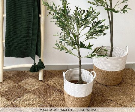 Cestos Philippe Branco - 36X40X36X36cm | Westwing