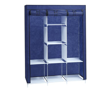 Guarda Roupas Desmontável Mobilis Azul - 45X170X130cm | Westwing
