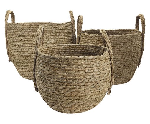 Cesto Paracanas - 29X24X29X29cm, Natural | WestwingNow