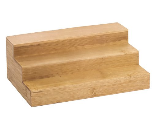 Organizador Extensível de Bambu Modus - 21X8,3X22,3cm, Natural | WestwingNow