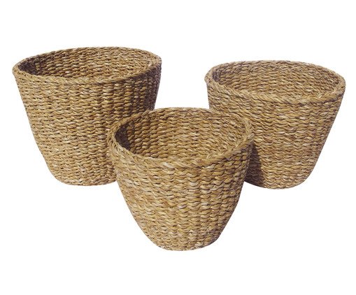 Cesto Caue - 22X18X22cm, Natural | WestwingNow