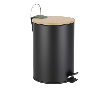 Lixeira Radius Preto | Westwing