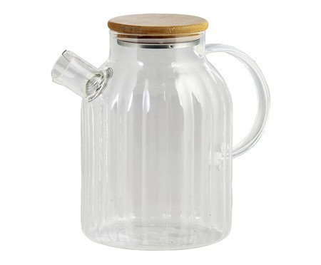 Jarra Com Tampa de Bambu Vitalis - 1,7L | Westwing