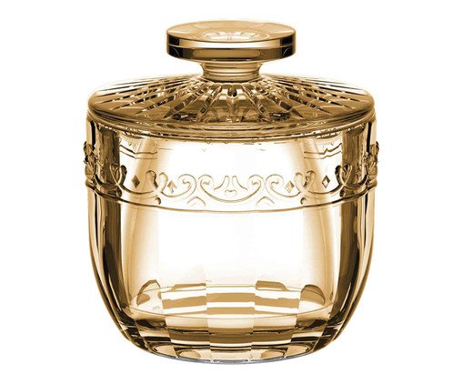 Manteigueira Francesa Paris Âmbar - 9,3X10X9,3X9,3cm, multicolor | WestwingNow