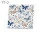 Jogo de Guardanapos de Papel Decorado Duplo Flutter - 16,5X1,6X16,5cm, multicolor | WestwingNow