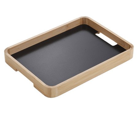 Bandeja Retangular de Bambu Basis - 22X3X30cm | Westwing