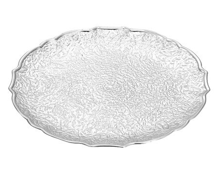 Sousplat Noble Prata - 33X1,7X33X33cm | Westwing