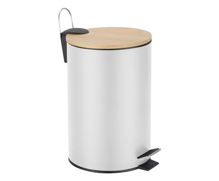 Lixeira Radius Branco - 9L
