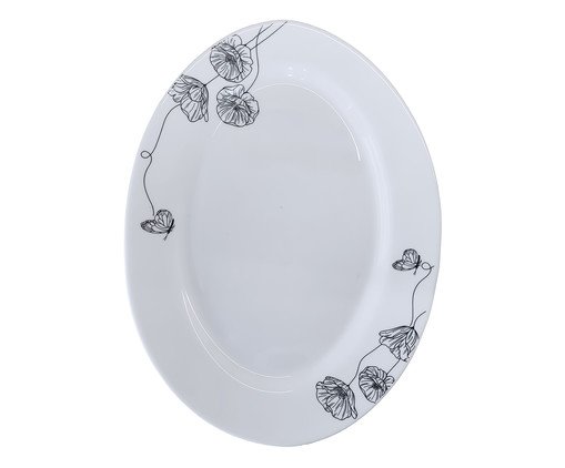 Travessa Ivory - 22X1,8X30cm, white | WestwingNow