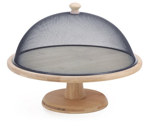 Prato para Bolo Com Pé e Tela Protego Azul - 30X23,2X30X30cm, blue | WestwingNow