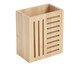 Porta-Utensílio Bambu Cubo - 7,8X15X13cm, Natural | WestwingNow