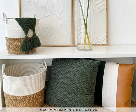 Cestos Philippe Branco - 26X33X26X26cm | Westwing