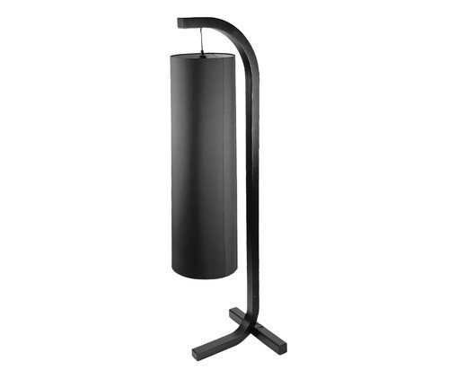 Luminária Preta com Cúpula Cilíndrica Preto Bivolt, black | WestwingNow