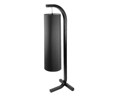 Luminária Preta com Cúpula Cilíndrica Preto Bivolt | Westwing