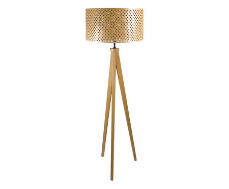 Luminária Carvalho com Cúpula Cilíndrica Natuzzi Carvalho Bivolt | Westwing