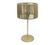 Abajur Dourado com Cúpula Cilíndrica Corda Náutica Rami Bivolt, gold | WestwingNow