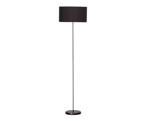 Luminária Preta com Cúpula Cilíndrica Preto Bivolt, black | WestwingNow