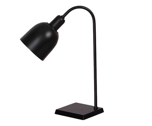 Luminária Preta Cúpula Aluminio Preta Bivolt, black | WestwingNow
