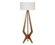 Luminária Imbuia com Cúpula Cilíndrica Rústico Bivolt, wood pattern | WestwingNow