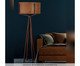 Luminária Wengue com Cúpula Cilíndrica Natuzzi Bivolt, beige | WestwingNow