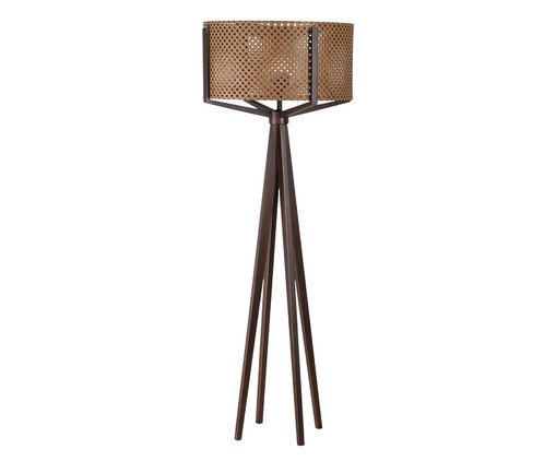Luminária Wengue com Cúpula Cilíndrica Natuzzi Bivolt, beige | WestwingNow