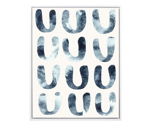 Quadro Blue Path II, blue | WestwingNow