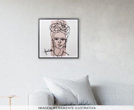 Quadro 3D Frida | Westwing
