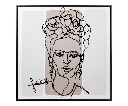 Quadro 3D Frida | Westwing